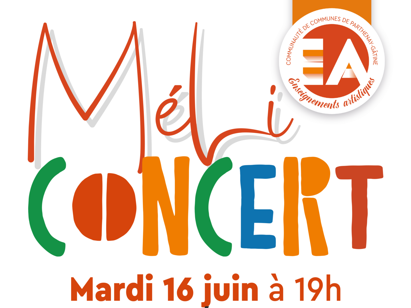 Meli-concert Auditorium de l’école de musique Parthenay