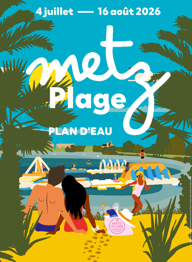 Metz Plage 2026 Plan d&rsquo;Eau Metz