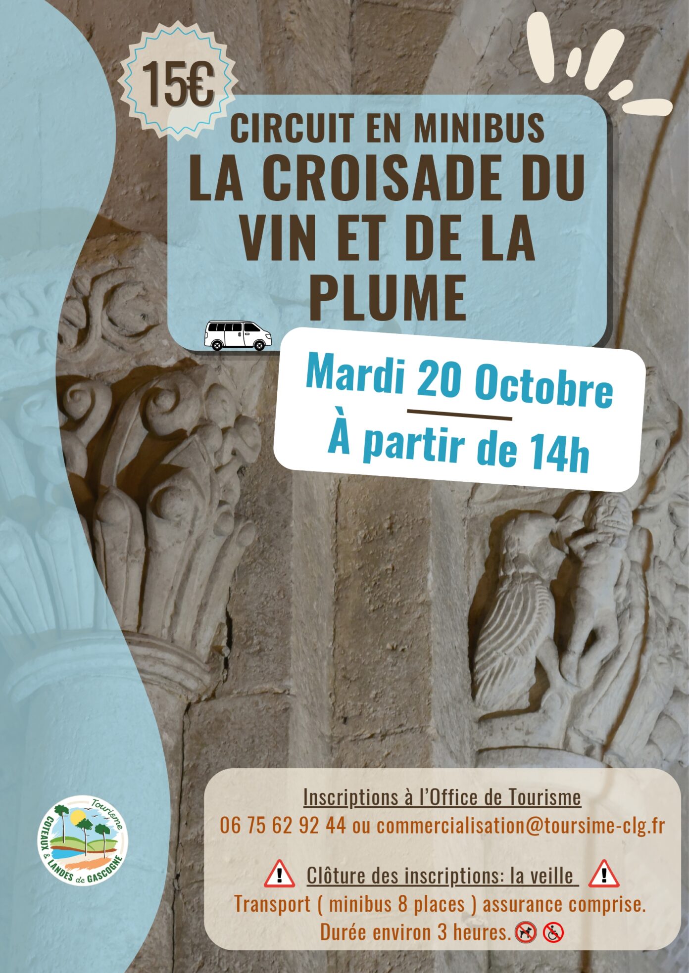 Mini-Circuit La Croisade du Vin et de la Plume  Romestaing