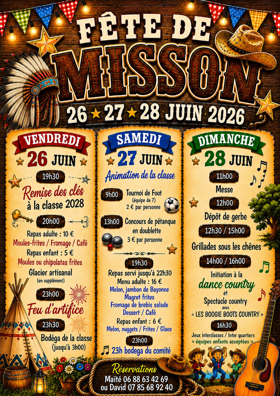 Misson en fêtes Misson 2026-06-26