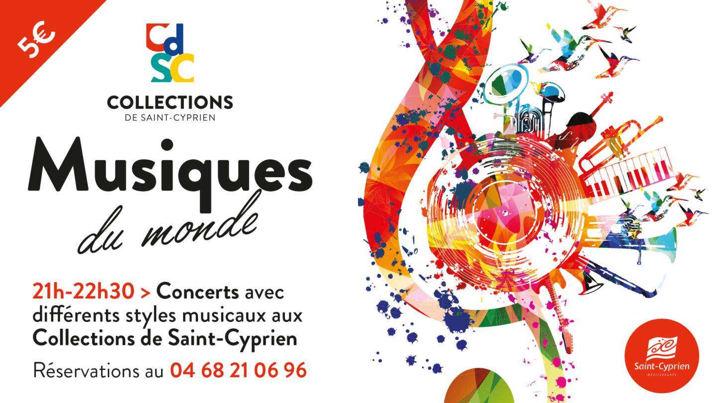 MUSIQUES DU MONDE Rue Emile Zola Saint-Cyprien
