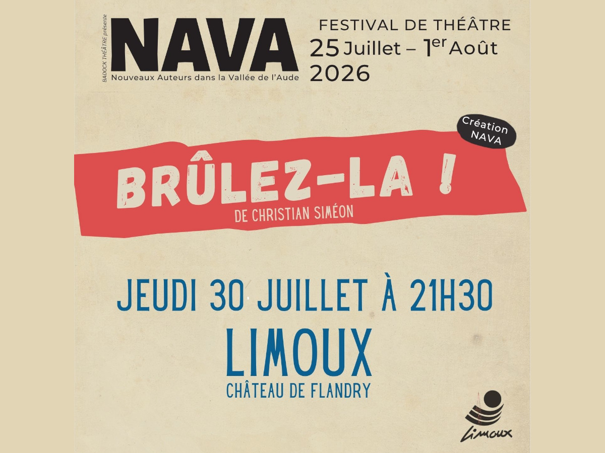 NAVA 2026 BRULEZ-LA 22 Chemin de Saint-Andrieu Limoux 2026-07-30
