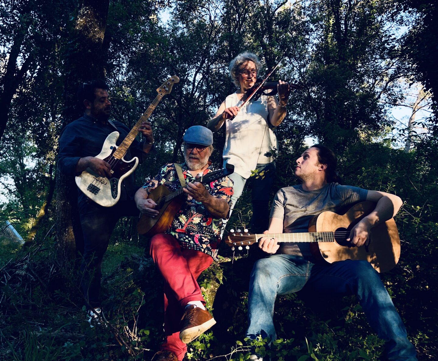 New Sky & Co en concert pour le Folk Club de Cahors avec du Folk irlandais Château de Labastide-Marnhac Labastide Marnhac