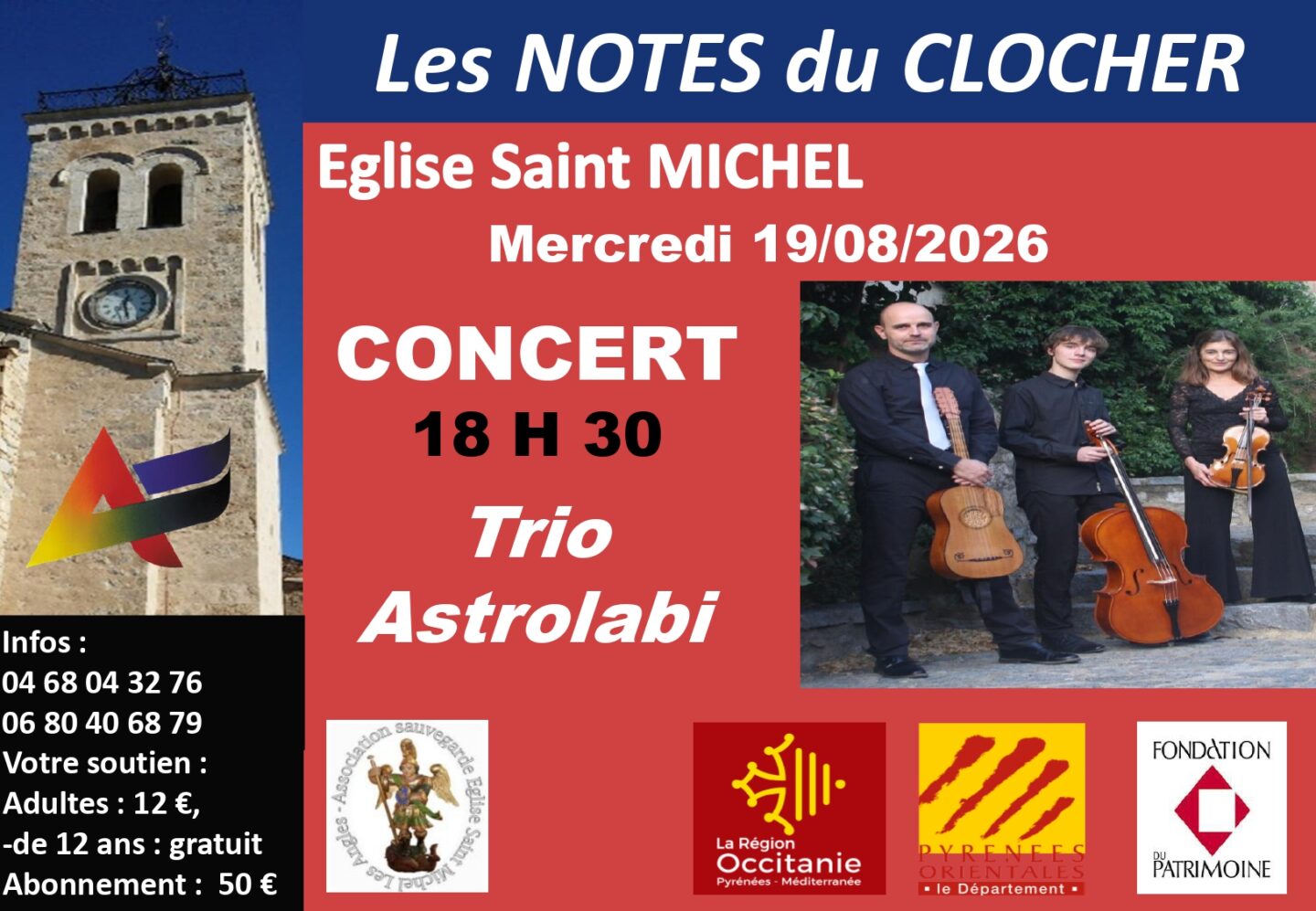 NOTES DU CLOCHER DU 19/08 Les Angles