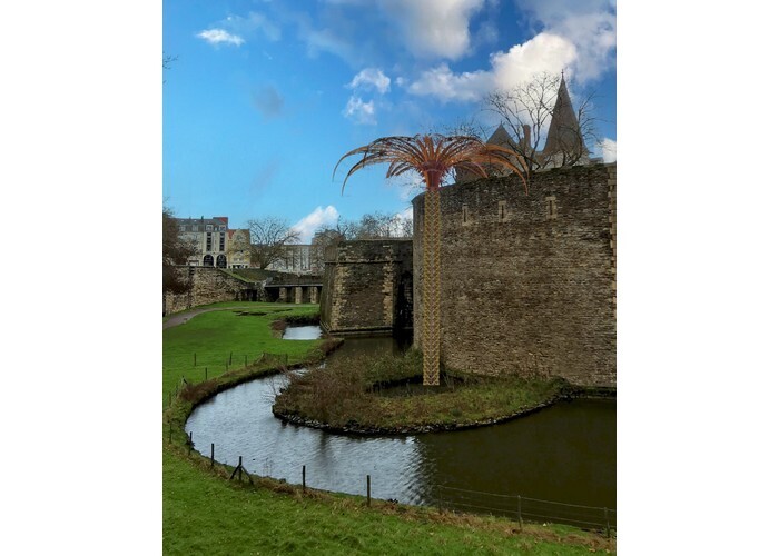 Notre dit pays – Installation de Louis Guillaume Douves du Château des Ducs de Bretagne Nantes