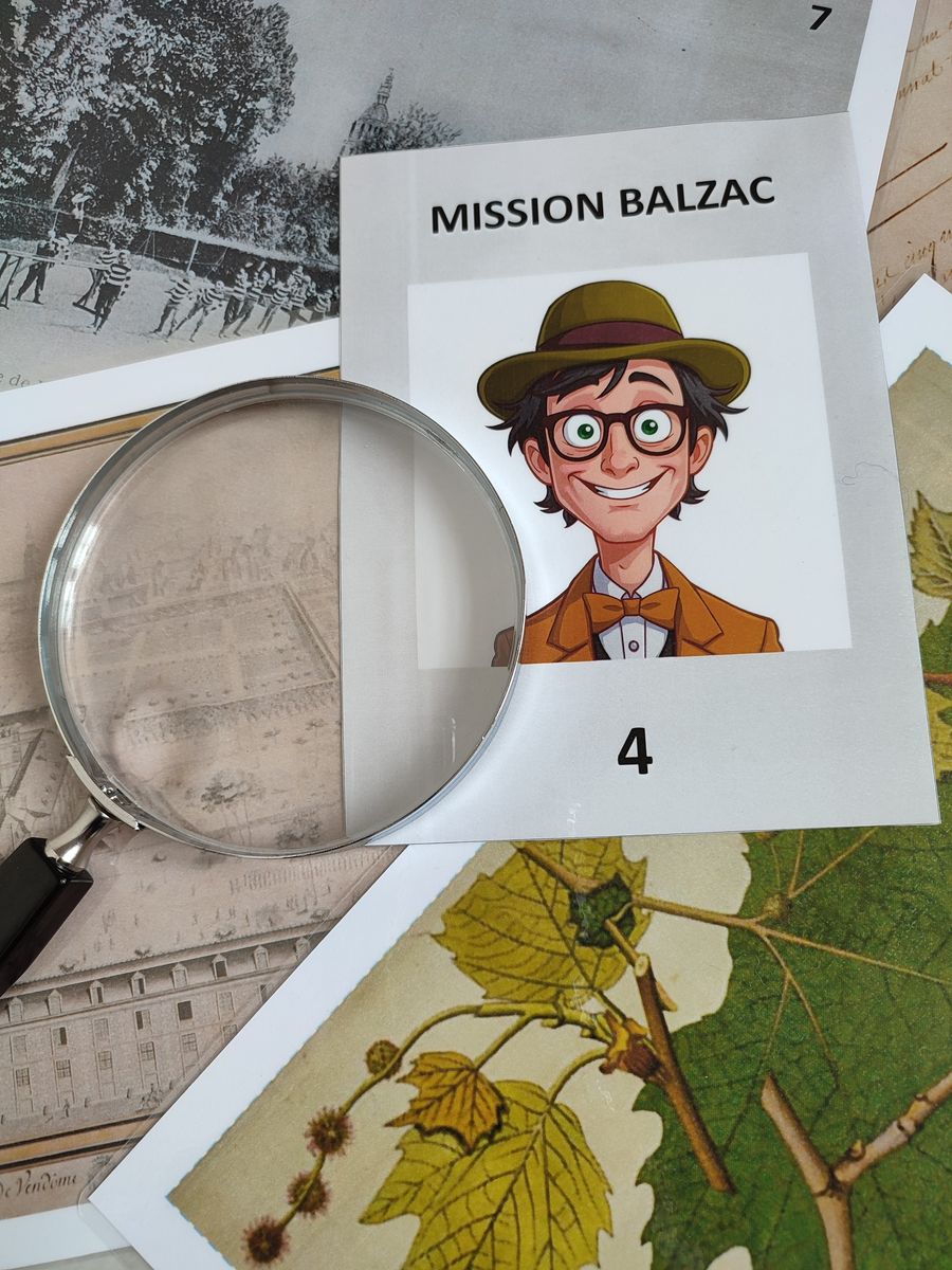 NOUVEAUTE Visite ludique en famille Mission Balzac Vendôme