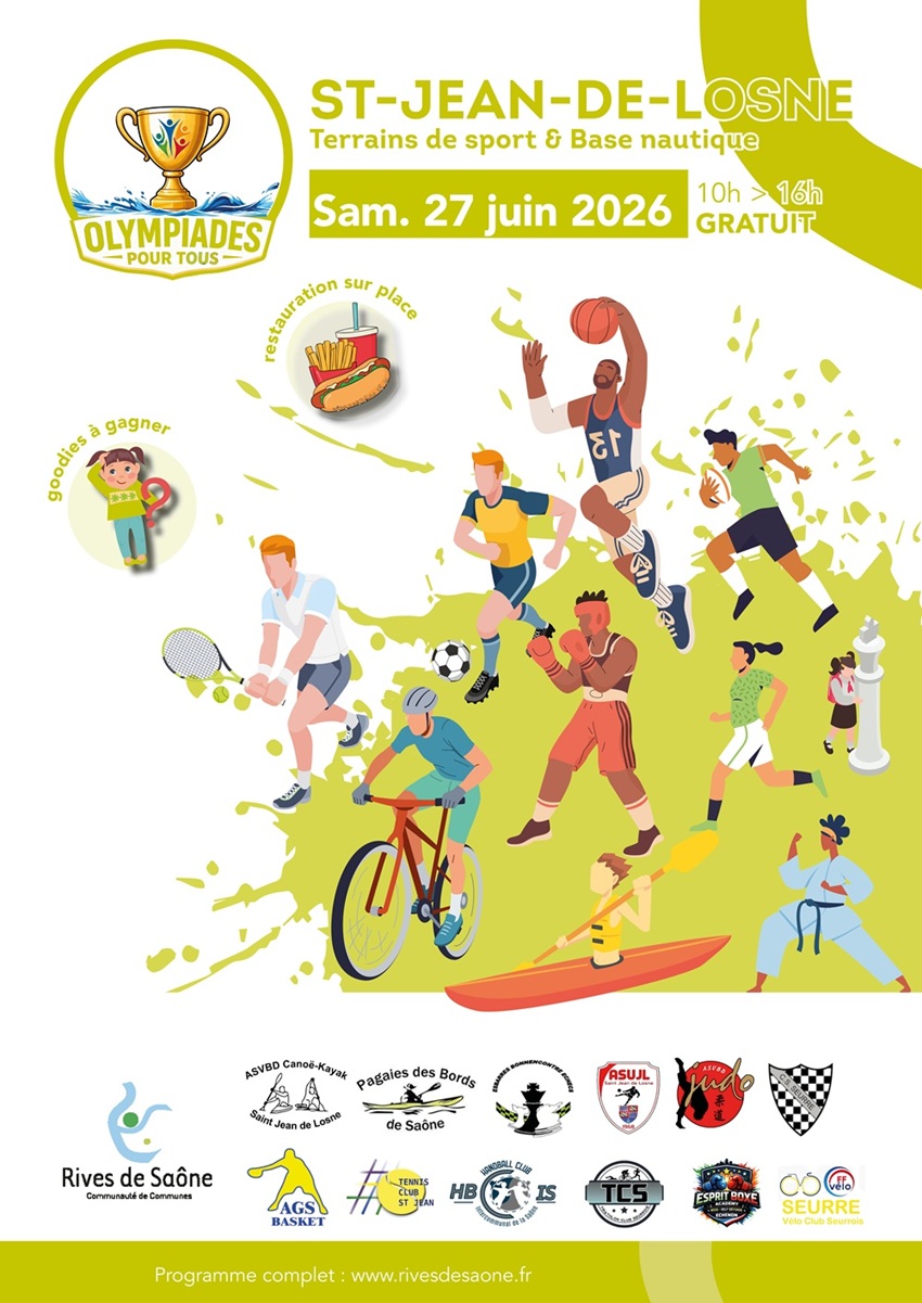 Olympiades pour tous Saint-Jean-de-Losne