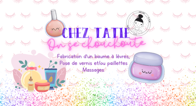 on se chouchoute masque Atelier pour enfants Chez Tatie Granville
