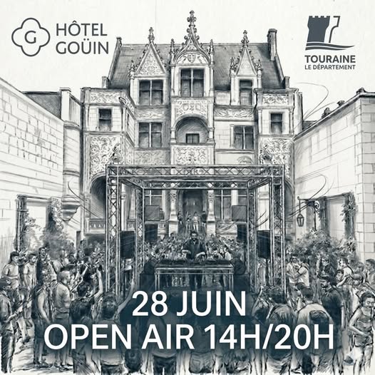 Open Air DJ Set 25 Rue du Commerce Tours 2026-06-28