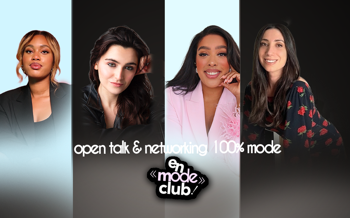 Open talk et networking 100% Mode et féminin Cité des audacieuse Paris