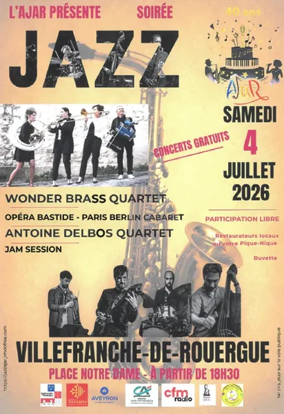 Opéra Bastide fête les 40 ans de l&rsquo;AJAR  Villefranche-de-Rouergue