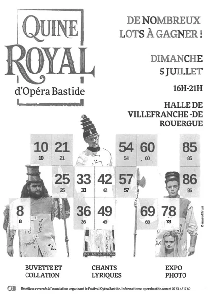 Opéra Bastide Quine royal du festival  Villefranche-de-Rouergue