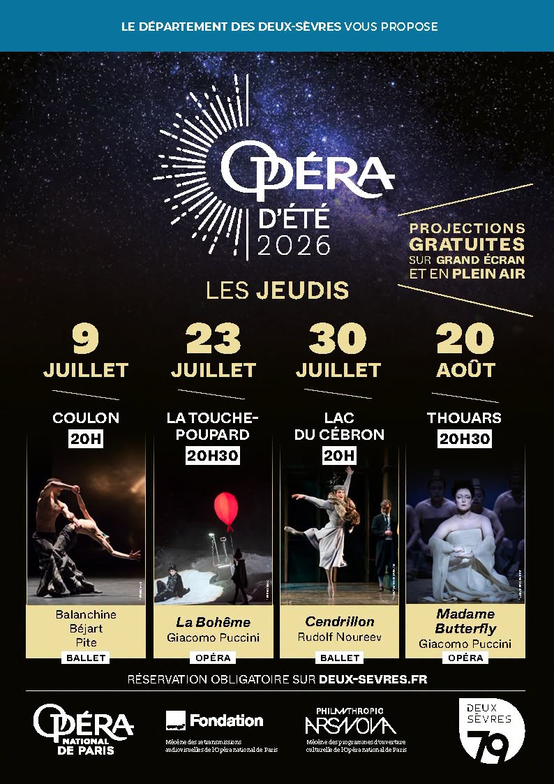 Opéra d’été La Bohème Giacomo Puccini Exireuil