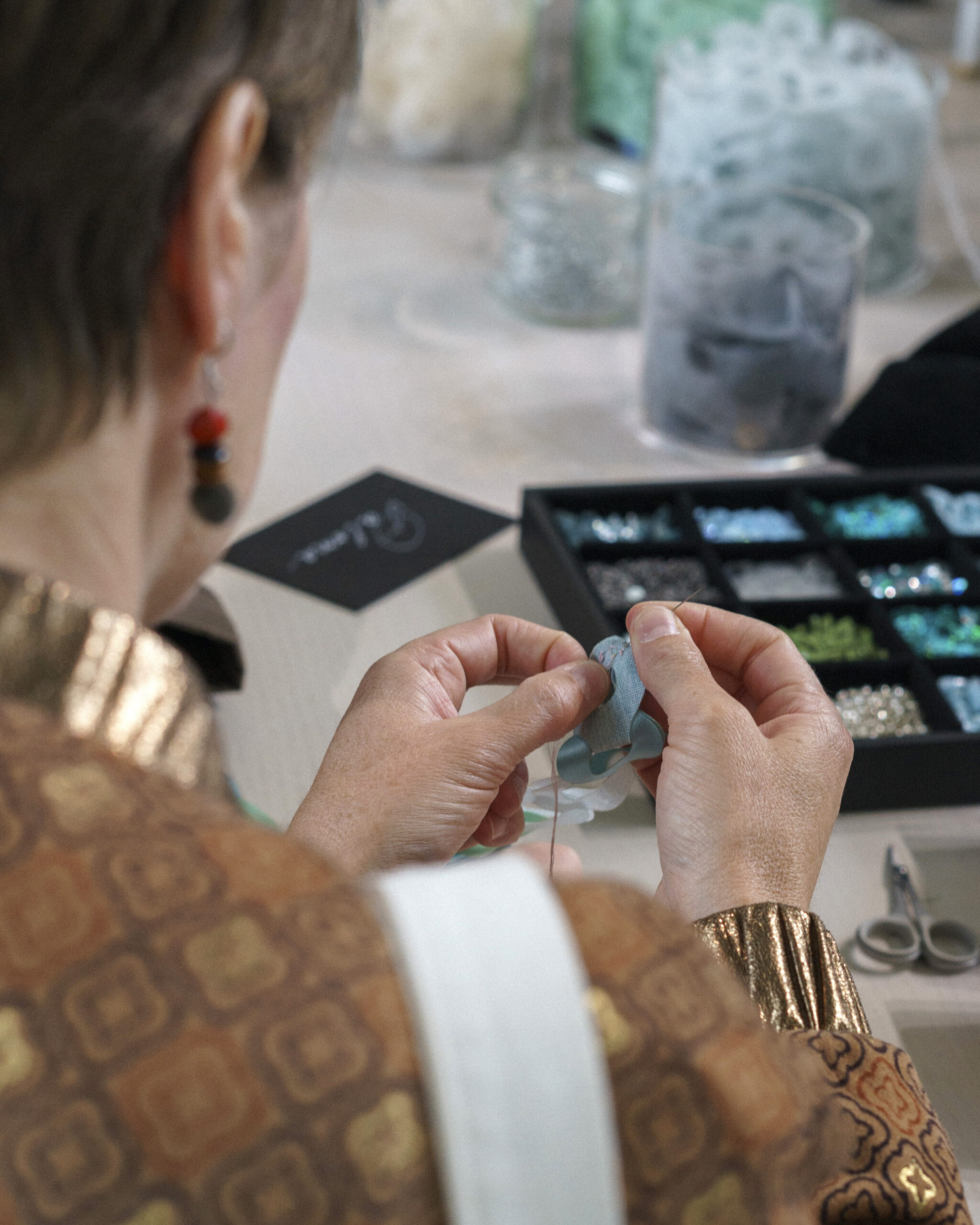 Initiation au travail du flou, un atelier collaboratif par Paloma 