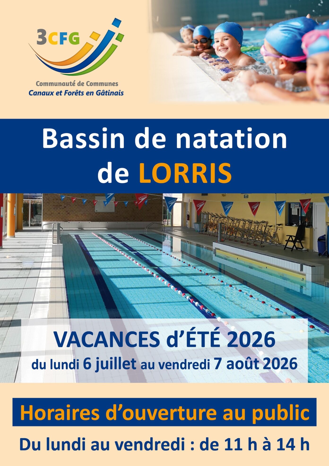Ouverture estivale piscine de Lorris  Lorris