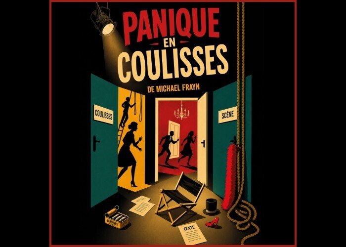 Panique en coulisses Théâtre Beaulieu Nantes