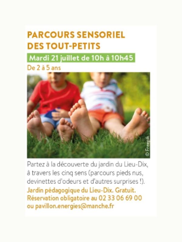 Parcours sensoriel des tout-petits Saint-Lô