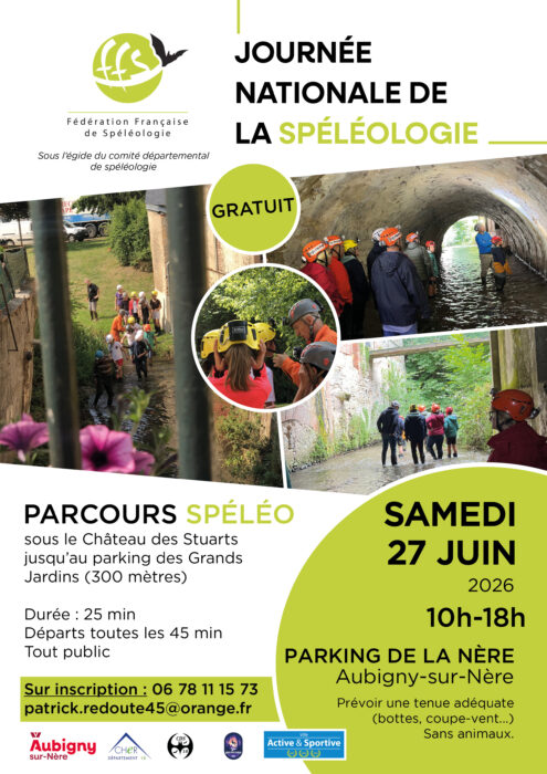 Parcours Spéléo Aubigny-sur-Nère
