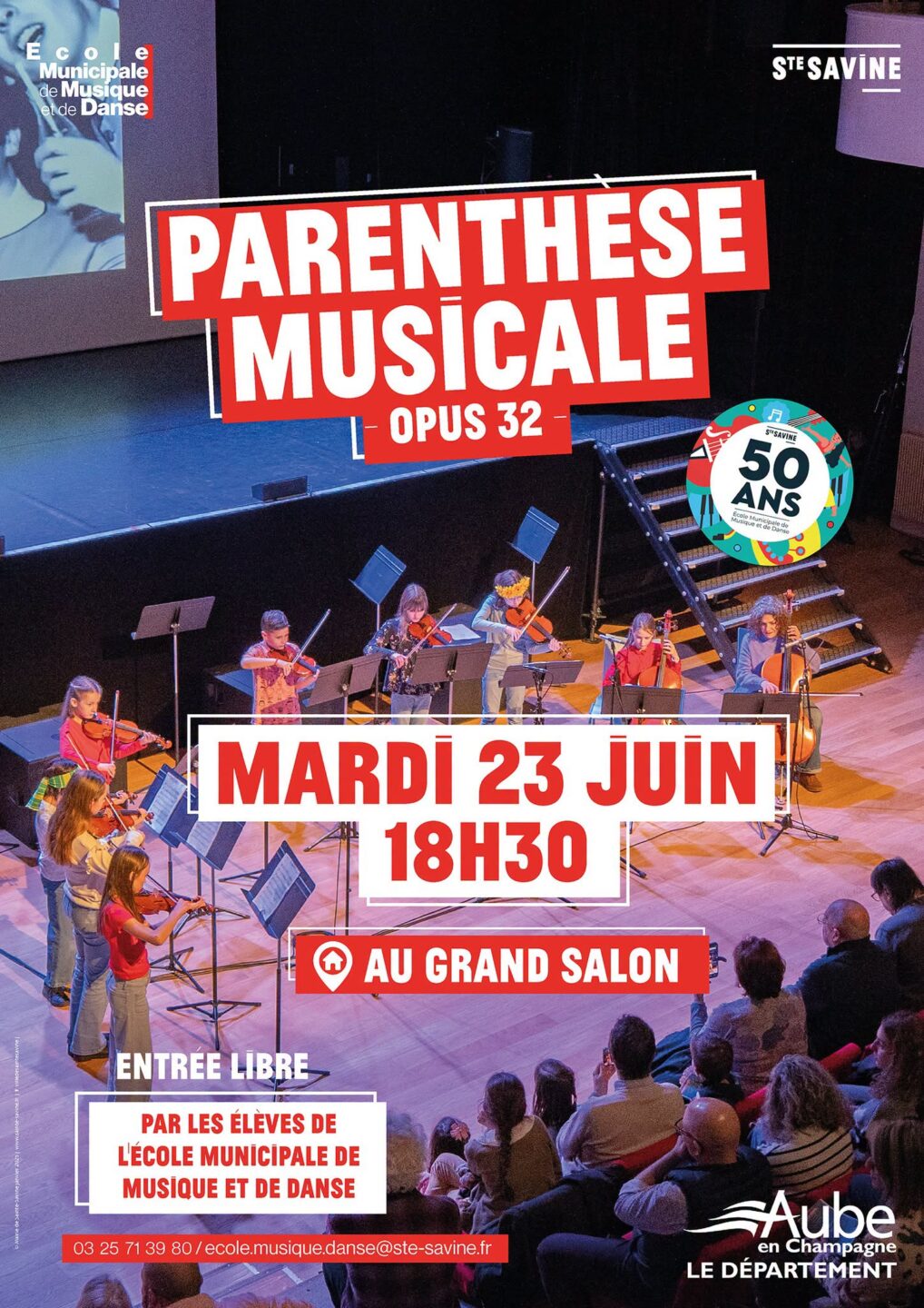 Parenthèse Musicale Opus 32 Sainte-Savine