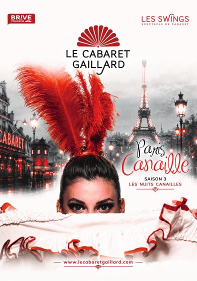 Paris Canaille Saison 3- Les Nuits canailles- Cabaret Gaillard 6 Rue Louis Lépine Brive-la-Gaillarde 2026-10-10