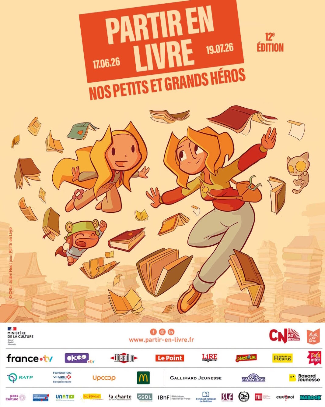 Partir en Livre Nos petits et grands héros  Cloyes-les-Trois-Rivières