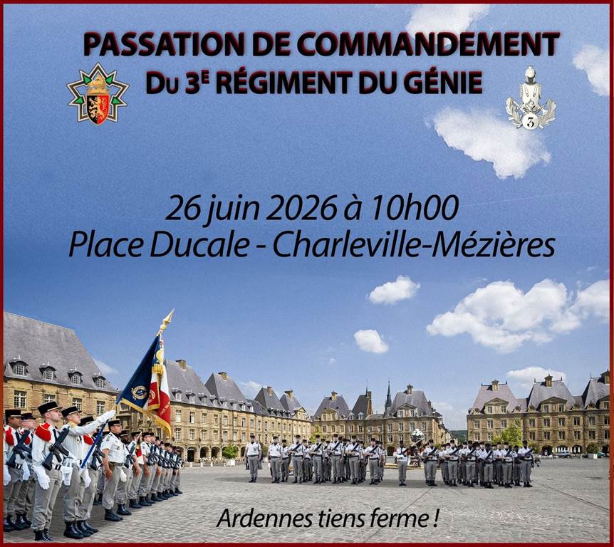 Passation de commandement Charleville-Mézières