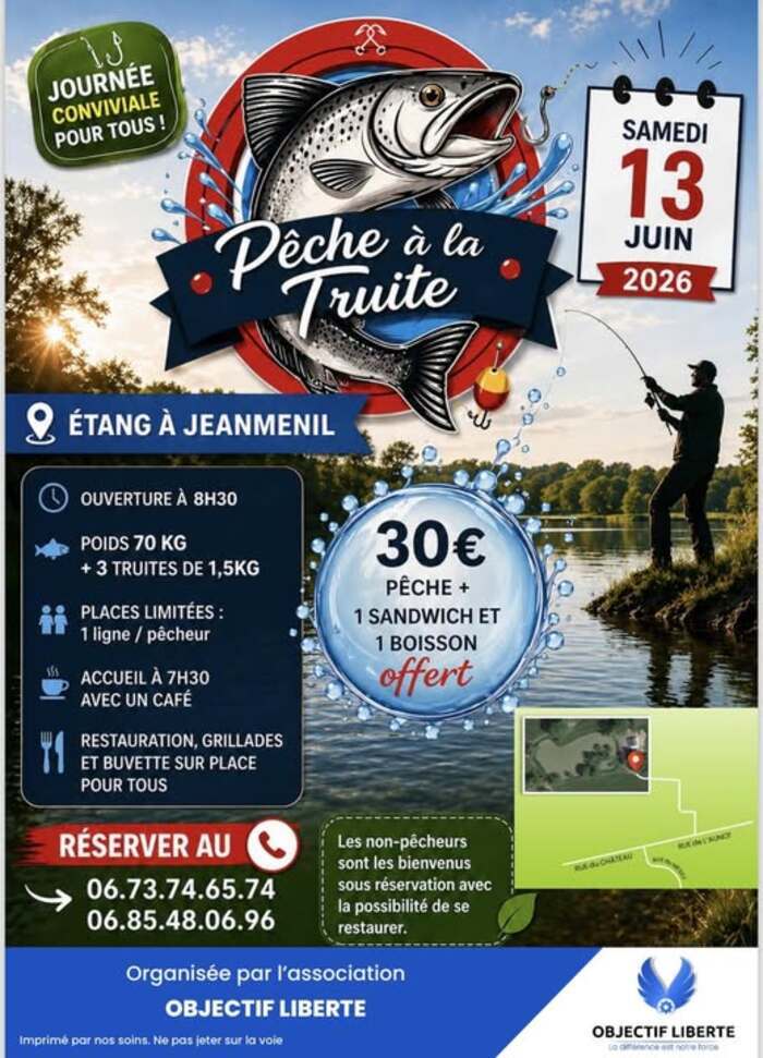 Pêche à la truite Jeanménil Jeanménil
