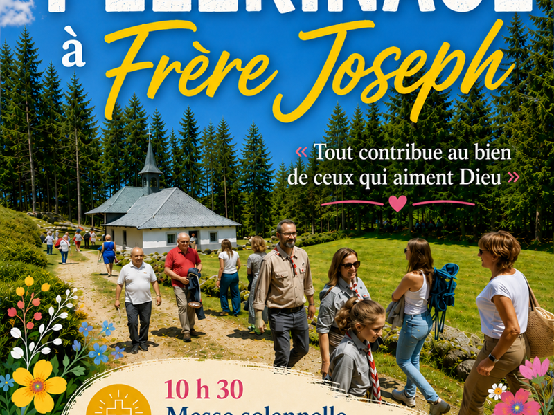 Pèlerinage à Frère Joseph Ermitage de Frère Joesph Ventron