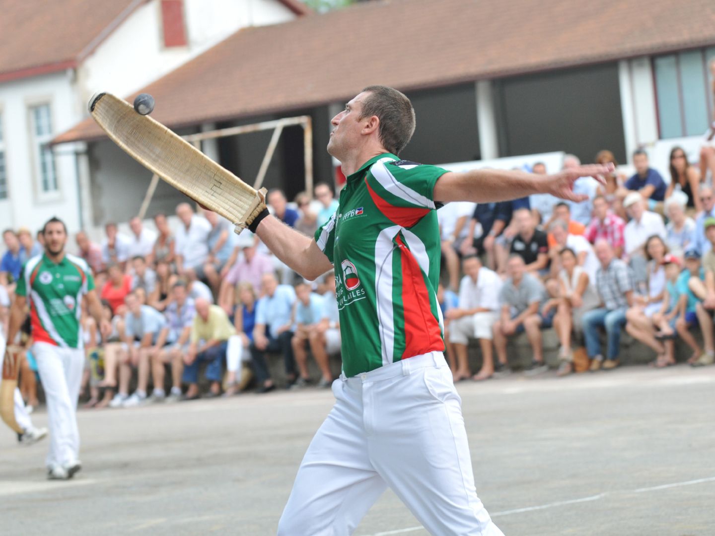 Pelote basque à chistera joko garbi Saint-Étienne-de-Baïgorry