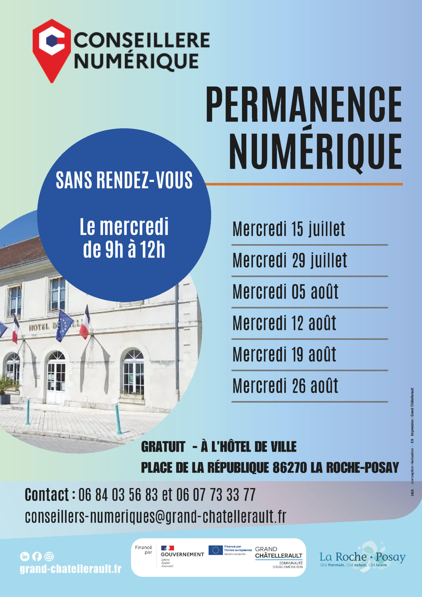 Permanences numériques  La Roche-Posay