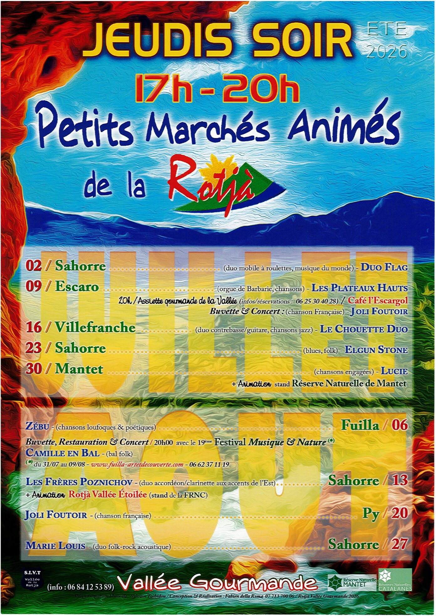 PETIT MARCHÉ ANIMÉ DE LA ROTJA  Sahorre