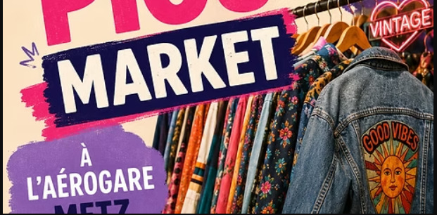 PIOU PIOU MARKET Edition #2 Aérogare station Lothaire Metz