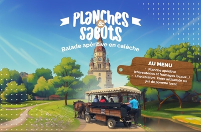 Planches & Sabots Balade apéritive en calèche (Centre-ville) Saint-Amand-les-Eaux
