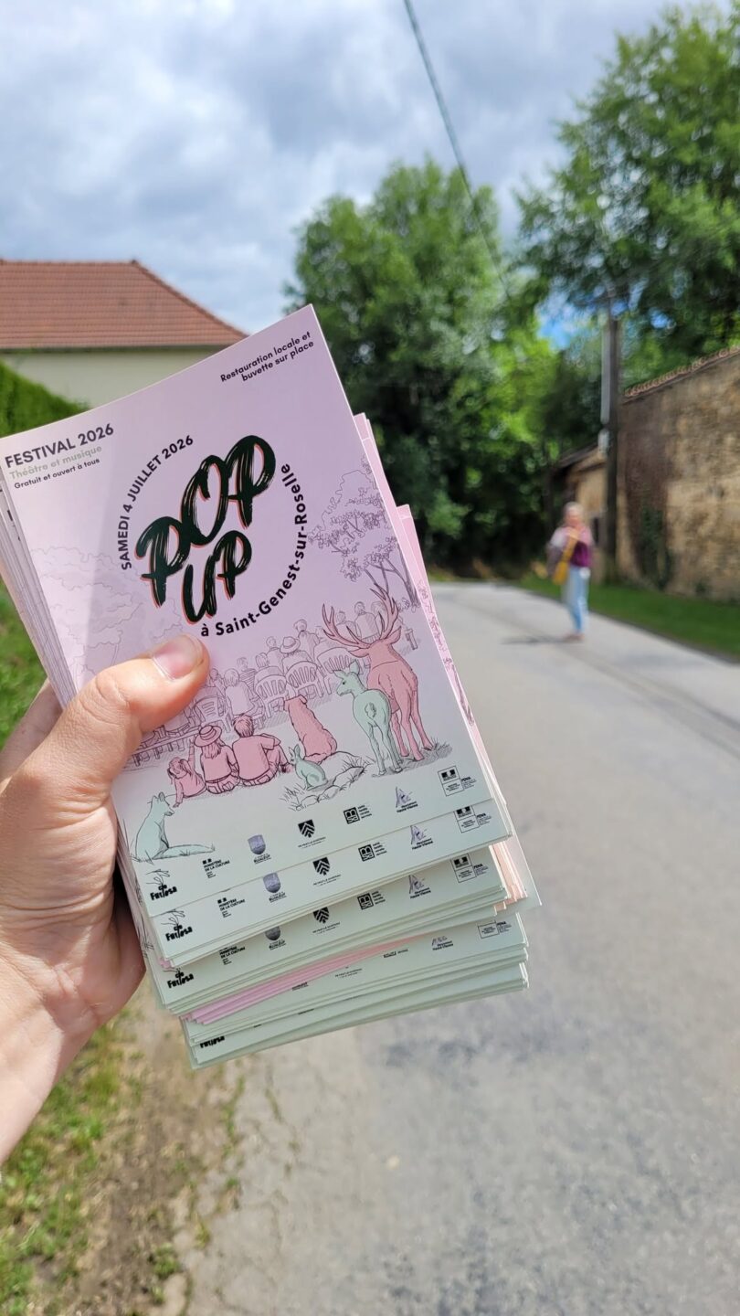 Pop Up à St Genest sur Roselle Rencontre aux Champs  Saint-Genest-sur-Roselle