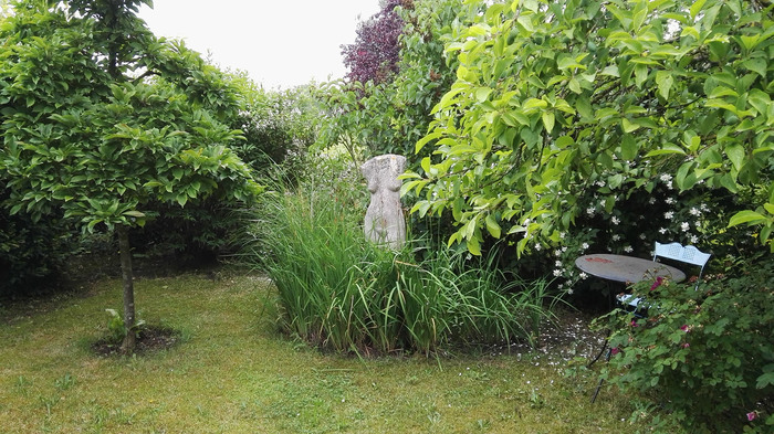 Porte ouverte dans le jardin Karpp-Homeyer Garten Karpp-Homeyer Mellendorf