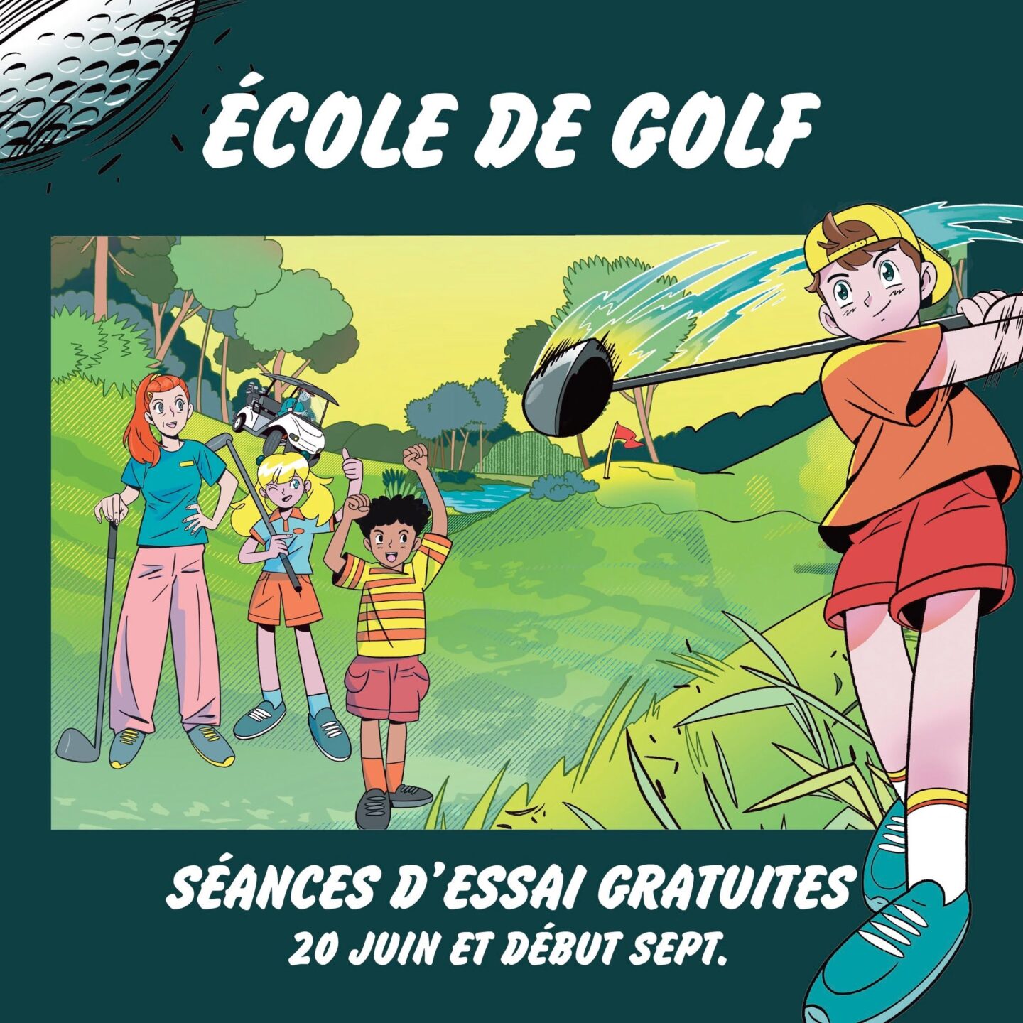Portes ouvertes au golf de Bressuire lieu-dit Le Grand Puchaud Bressuire