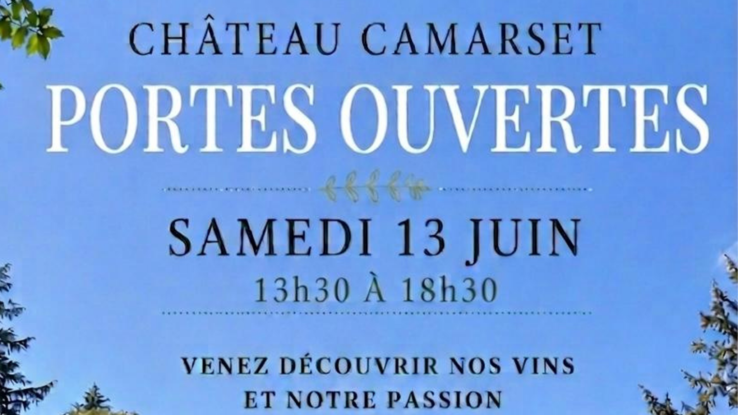 Portes ouvertes Château Camarset Château Camarset Saint-Morillon