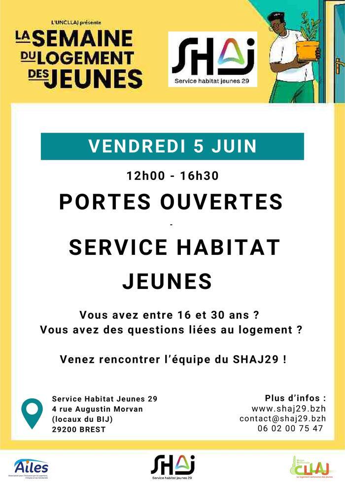 Portes ouvertes du Service Habitat Jeunes – Brest, Service Habitat Jeunes 29, Brest