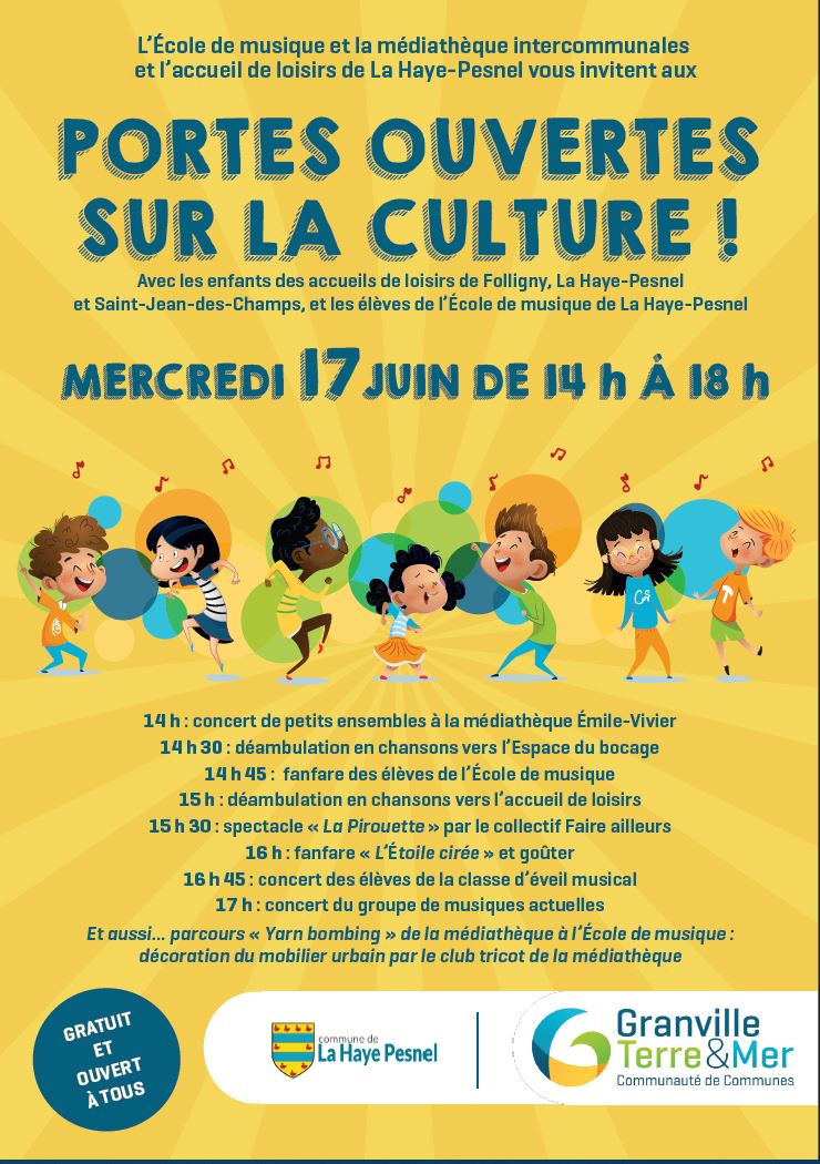Portes ouvertes sur la culture La Haye-Pesnel