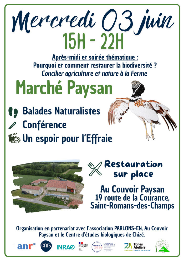 Pourquoi et comment restaurer la biodiversité ? Concilier agriculture et nature à la ferme, Saint-Romans-des-champs, Saint-Romans-des-Champs