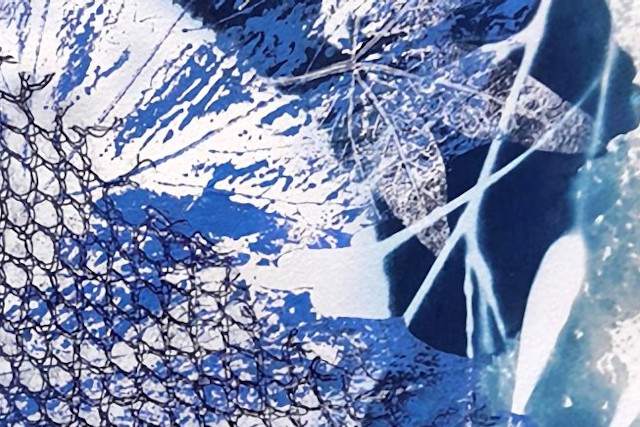 Pratique artistique Cyanotype avec Miss V ENSAD Limoges