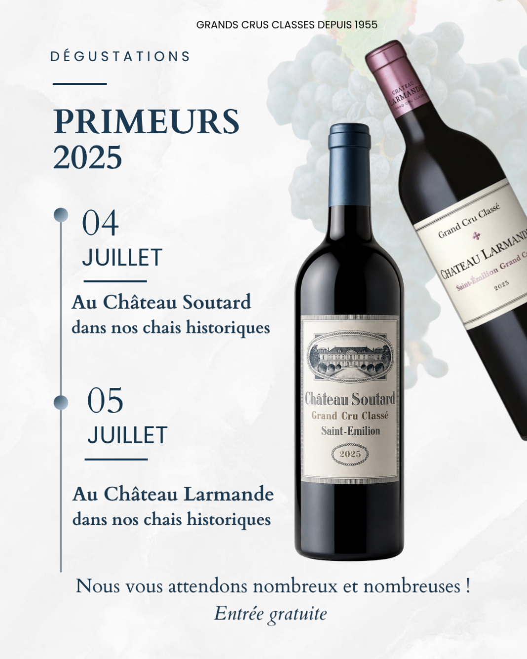 Primeurs 2025 au Château Soutard Soutard Saint-Émilion