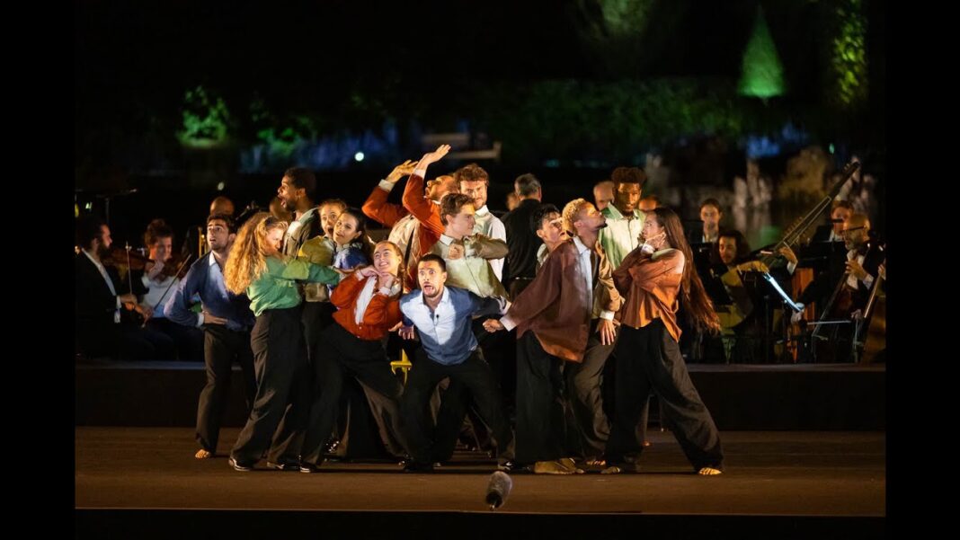 Projection opéra The Fairy Queen Micro-Folie Bias Bias