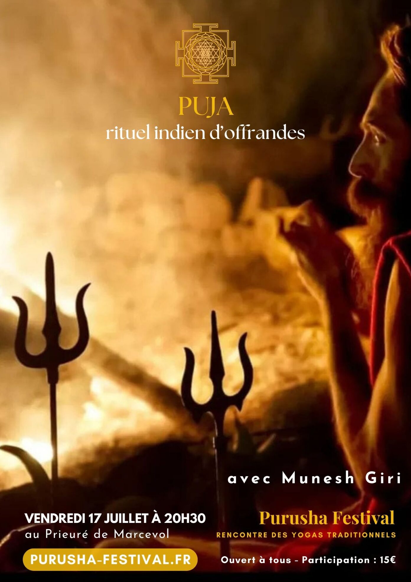 PUJA RITUEL INDIEN D&rsquo;OFFRANDES  Arboussols