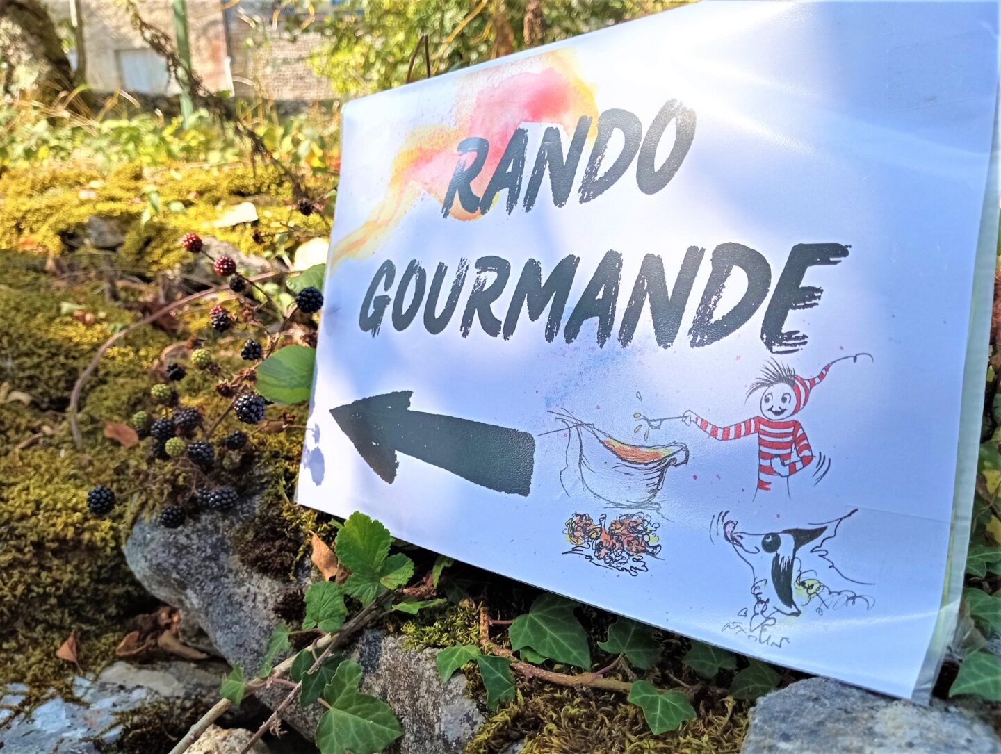 Rando Coup de fourchette à Lauzès Ginouillac