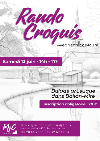 Rando croquis Ballan-Miré