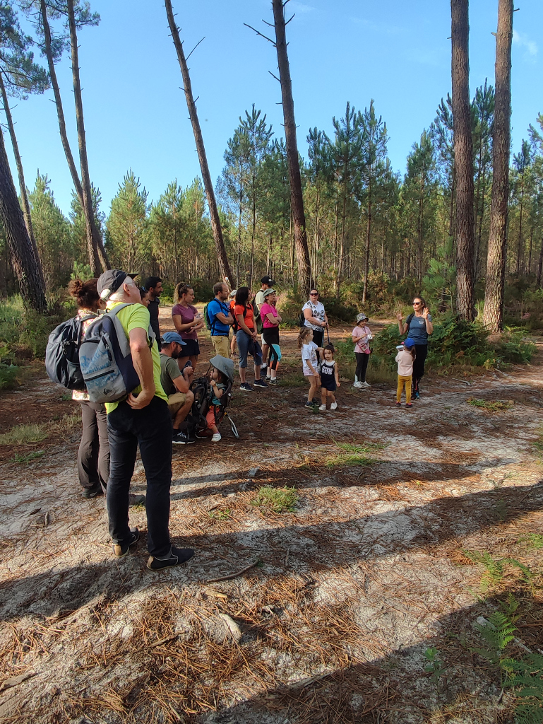 Randonnée commentée Histoires de forêt et d’eau Saint-Michel-Escalus