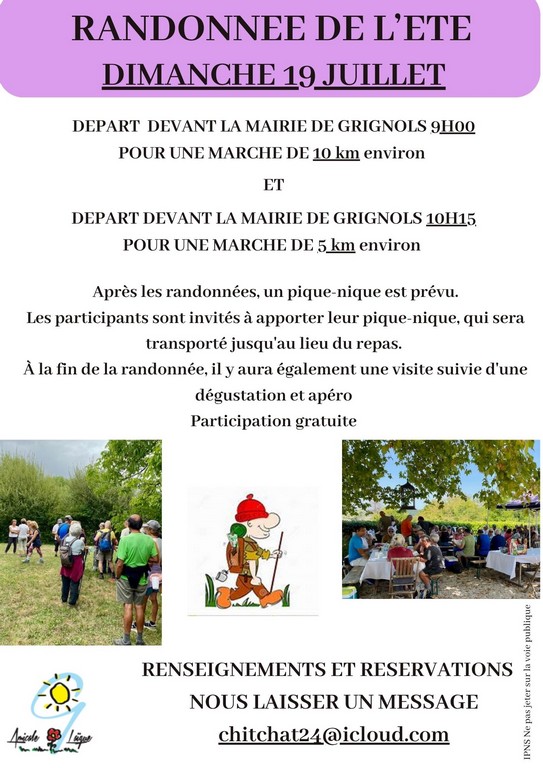 Randonnée de l’été Grignols