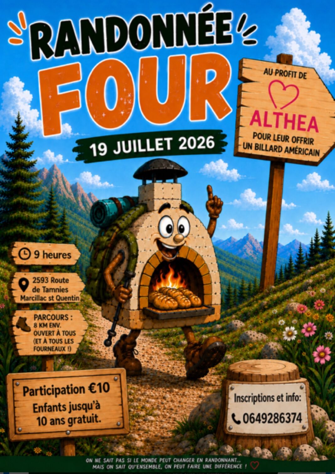 Randonnée du four  Marcillac-Saint-Quentin
