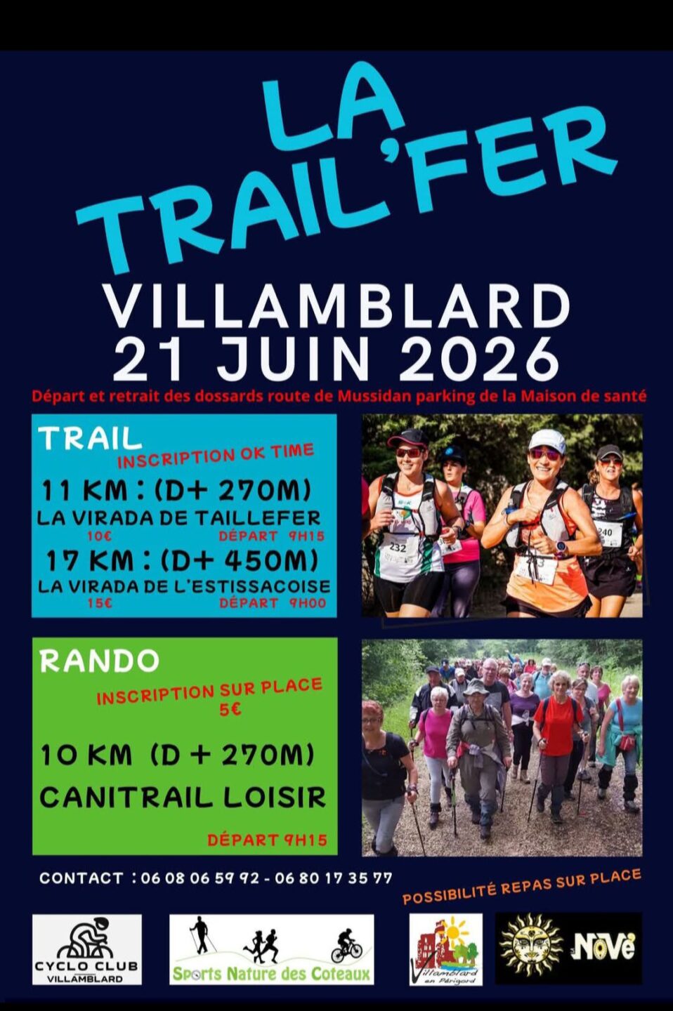 Randonnée pédestre et Trail Villamblard